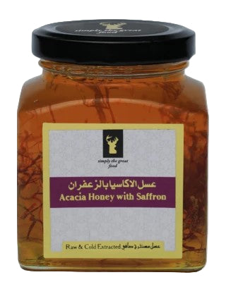 Simply The Great Food Vegan Acacia Honey and Safron 150g