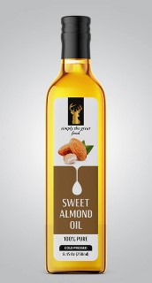 Simply The Great Food Vegan Sweet Almond Oil 250ml