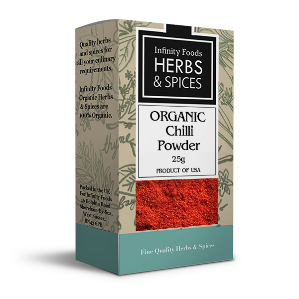 Infinity Foods Organic Chilli Powder 25g