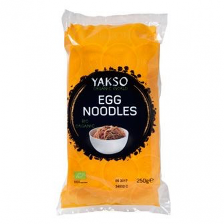 Yakso Organic Egg Noodles 250g