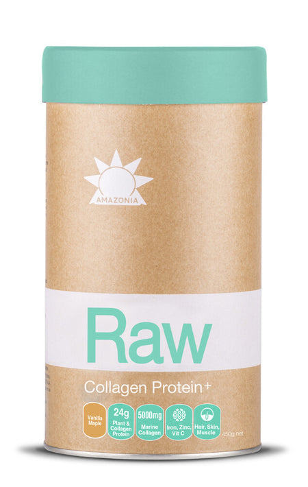 Raw Collagen Protein- Vanilla Maple 450g