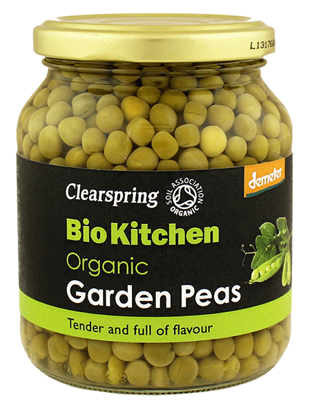 Clearspring Organic Garden Peas 350g