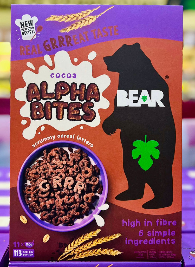 Bear Cocoa Alphabites Cereal 350g