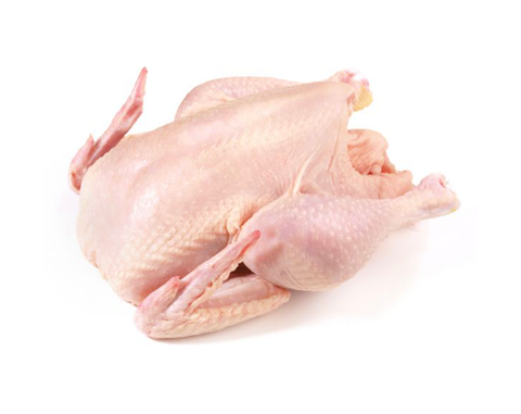 Organic Fresh Whole Chicken 1kg - FRANCE / HALAL / GRASSFED