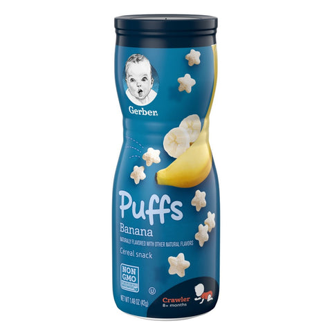 Gerber Puffs Banana Cereal Snack 42g