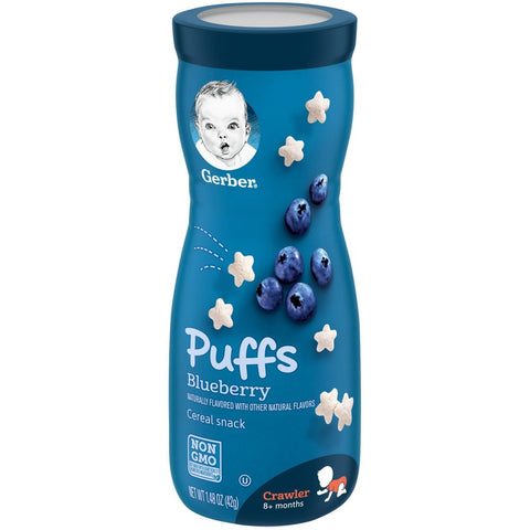 Gerber Puffs Blueberry Cereal Snack 42g