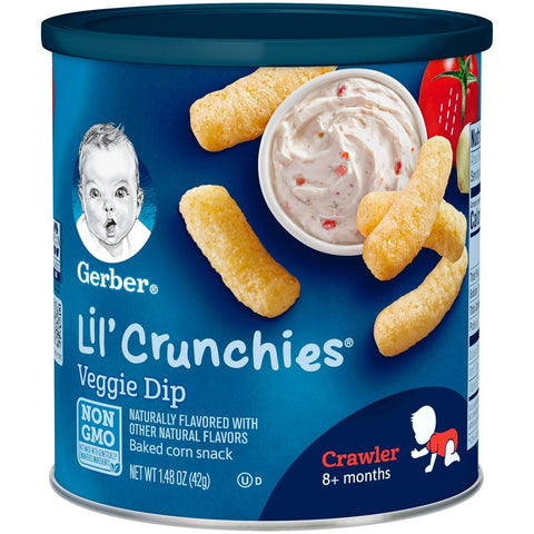 Gerber Lil Crunchies Veggie Dip 42g