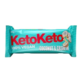 Biorganic Keto Keto Coconut Cashew low-carb biscuit bar