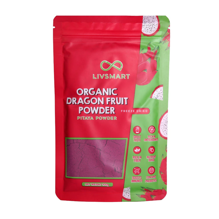 Livsmart Organic Dragon Fruit Powder 100g