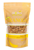 Mom's Natural Foods Banana & Walnut Granola, oven baked vegan granola, 360g, Biorganic Dubai