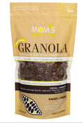 Mom's Natural Foods Cocoa & Hazelnut Granola, oven baked vegan granola, 360g, Biorganic Dubai