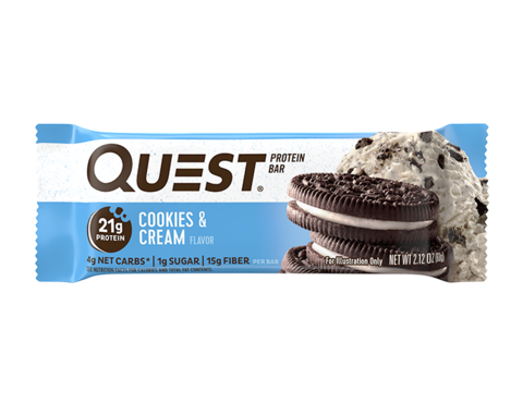 QUEST PROTEIN BAR COOKIES&CREAM 60G