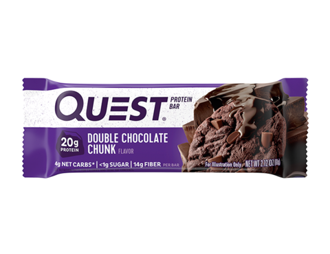 QUEST PROTEIN BAR  DOUBLE CHOCOLATE CHUNK 60G