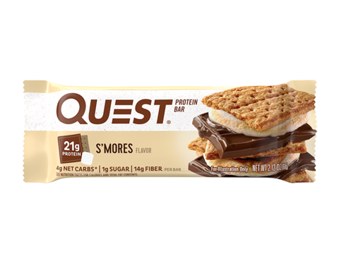 QUEST PROTEIN BAR S`MORES 60G
