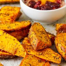 Homemade Organic Sweet Potato Wedges