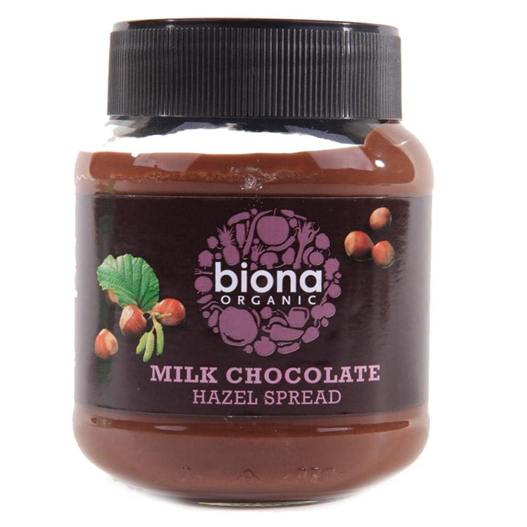 Biona Organic Milk Chocolate Hazel Spread 350g