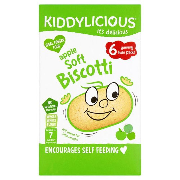 Kiddylicious Apple Soft Biscotti 120g