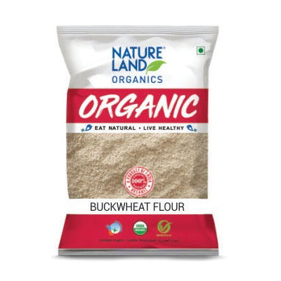 Nature Land Organic Buckwheat Flour 500g
