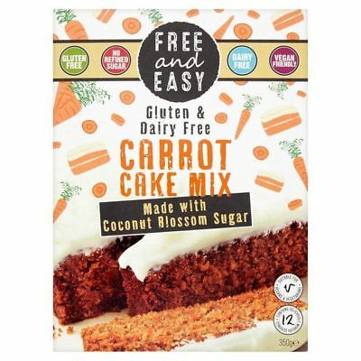 Free & Easy Gluten Free & Dairy Free Carrot Cake Mix 350g