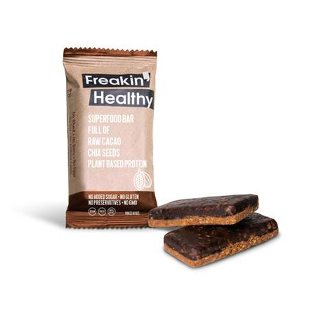 Freakin' Healthy Raw Cacao Chia Seeds Bar 40g