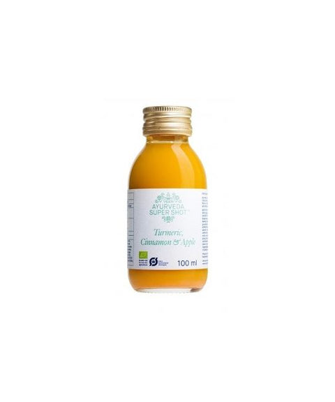 Ayurveda Organic Turmeric, Cinnamon & Apple Super Shot 100ml