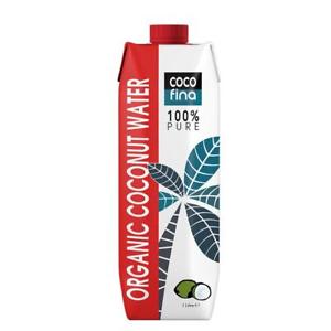Cocofina Organic Coconut Water 100% Pure 1L
