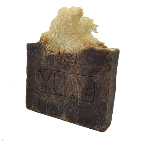 Ylabès Ground Coffee & Loofah Natural Handmade Soap 145g