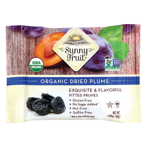 Sunny Fruit Organic Dried Plums 30g