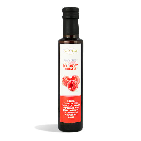 Sun & Seed Organic Raspberry Vinegar 250ml