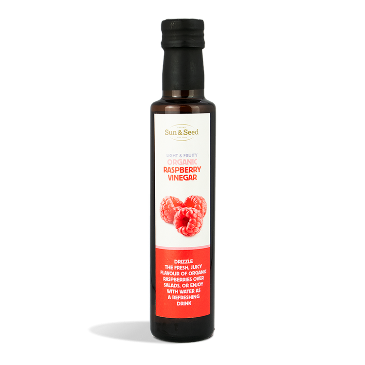Sun & Seed Organic Raspberry Vinegar 250ml