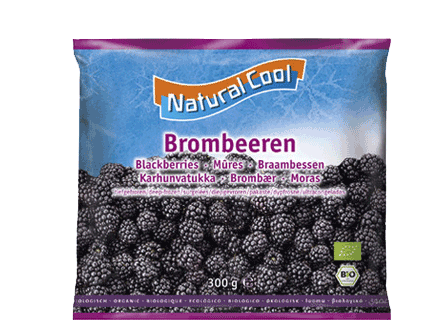 Natural Cool Organic Blackberries 300g