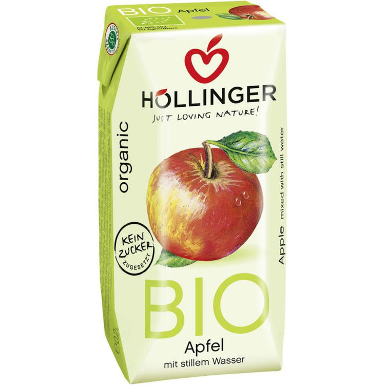 Hollinger Organic Apple Juice 200ml