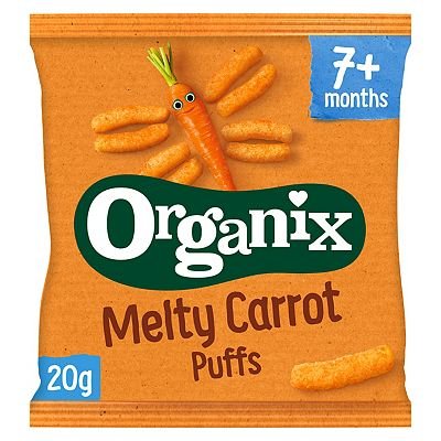 Organix Finger Foods Carrot Sticks 20g