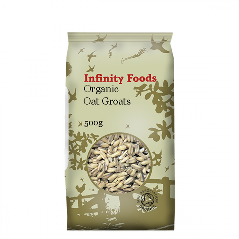 Infinity Foods Organic Oat Groats 500g