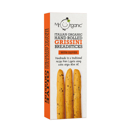 Mr. Organic Breadsticks with Olive 130g