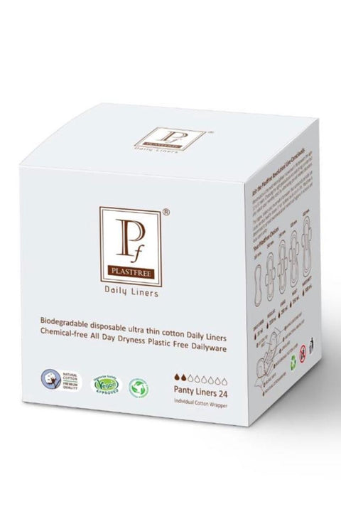 Plastfree Daily Panty Liners 24's