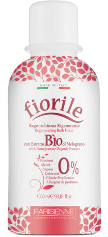 Fiorile Regenerating Bath Foam with Pomegranate Organic Extract 1000ml