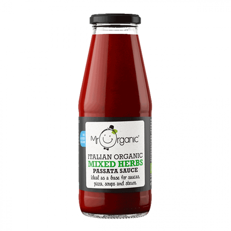 Mr. Organic Italian Mixed Herbs Passata Sauce 400g