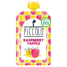 Piccolo Organic Raspberry and Apple 100g