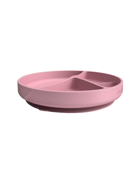 Everyday Baby Silicone Suction Plate Purple Rose