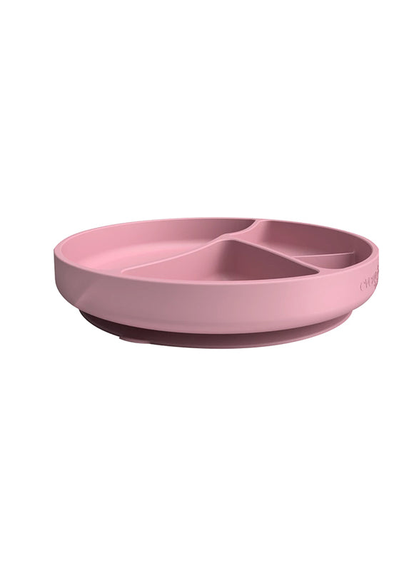 Everyday Baby Silicone Suction Plate Purple Rose
