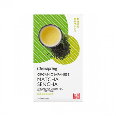 Clearspring Organic Japanese Match Sencha 20 tea bags 36g