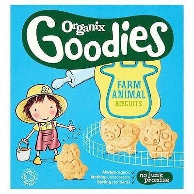 Organix Goodies Farm Animal Biscuits 100g