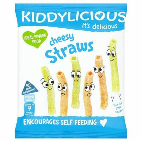 Kiddylicious Cheesy Straws 12g
