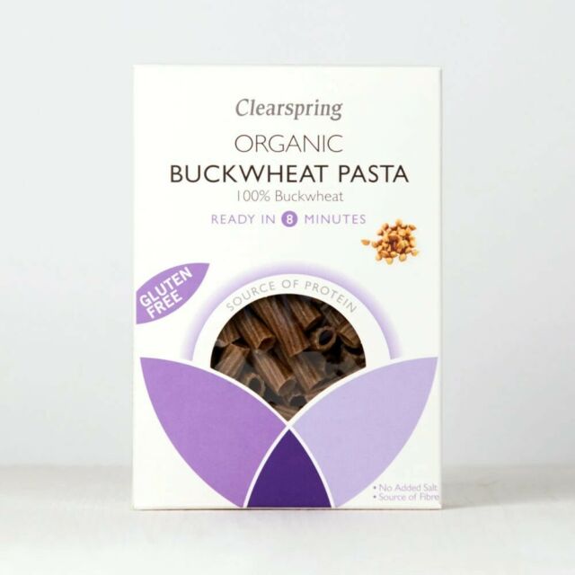 Clearspring Organic Buckwheat Pasta Tortiglioni 250g, Gluten Free