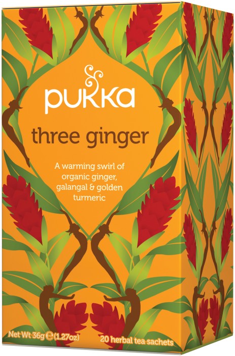 Pukka Three Organic Ginger Tea 20x30g