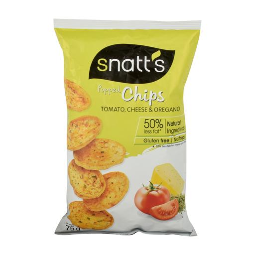 Snatt's Popped Chips Tomato, Cheese & Oregano 75g