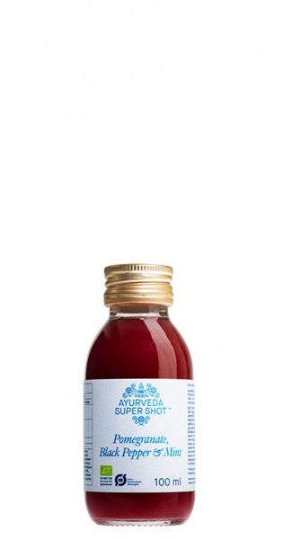 Ayurveda Organic Pomegranate, Black Pepper & Mint Super Shot 100ml