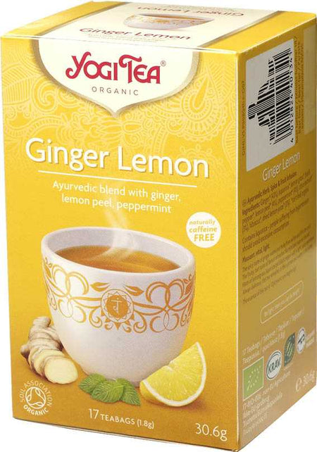 Yogi Tea Organic Ginger Lemon Tea 17 teabags